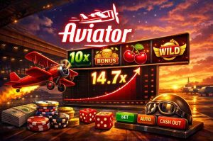 Aviator jogo online com multiplicador crescente e avião em tempo real